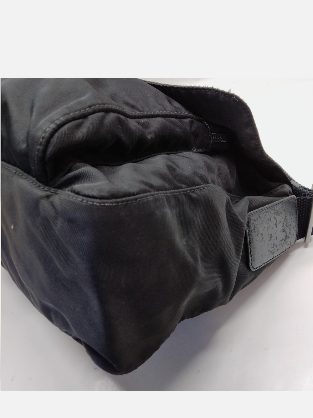Prada Black Nylon Crossbody Messenger Bag - Picture 6 of 9